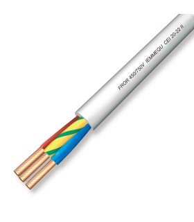 Câble électrique multipolaire Fror 14x0,50 mmq gaine extérieure grise