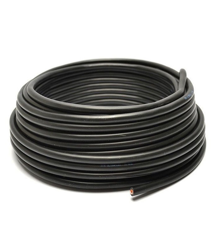 PVC kabel 2X1,5 H05VV-F Schwarz