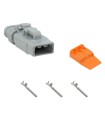 Kit Conector Series DTM Macho 3 Vías E007