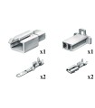 Kit Connector MTW Series Male Female 2 Way