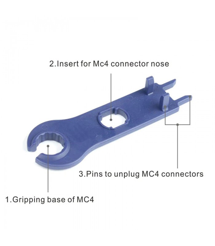 Juego de herramientas de montaje, para conectores para cables solares MC4  (Multi-Contact), Productos