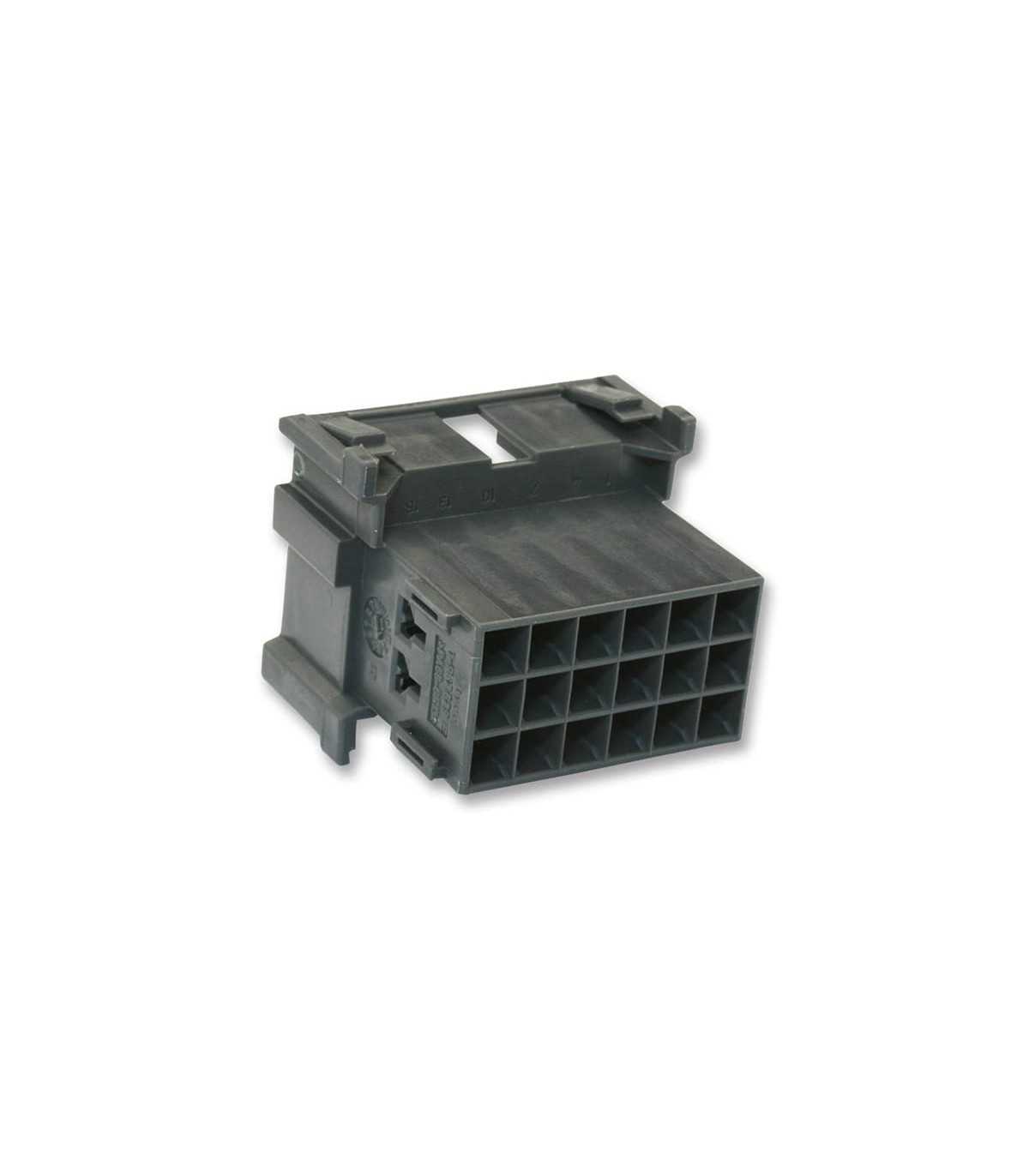 Connector JPT Series Female 6x3Way Grey