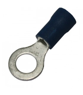 Capicorda ad Occhiello preisolato Cembre 2,5mm diametro 5mm Blu BF-M5