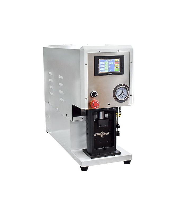 Macchina elettro idraulica per la crimpatura di capicorda nudi 10 - 120 mm² con servomotore