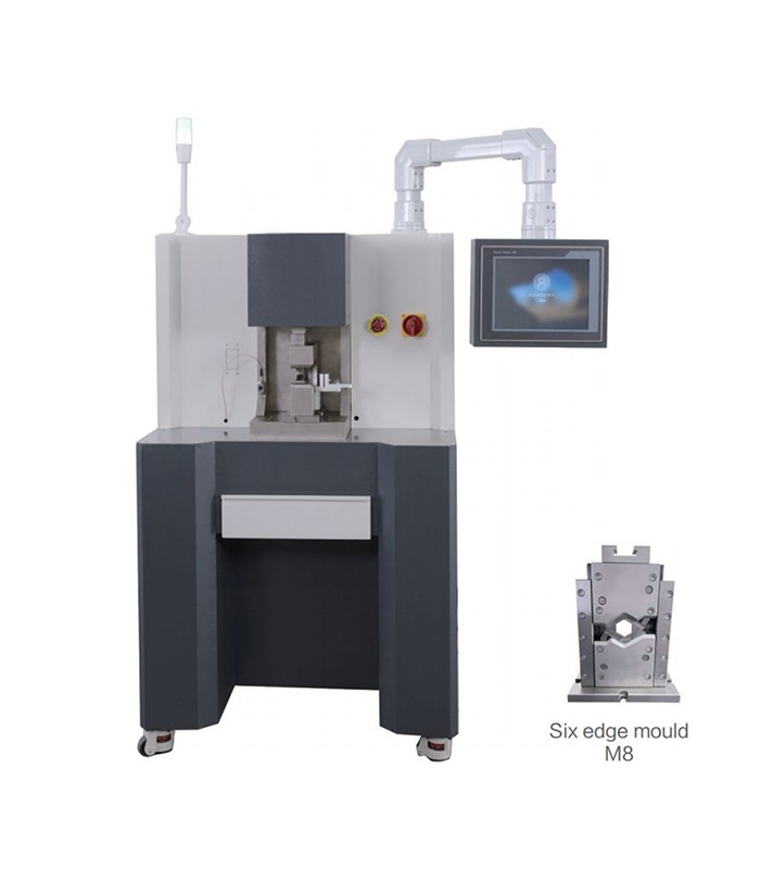 Macchina elettrica per la crimpatura di capicorda nudi 10 - 240 mm² con servomotore