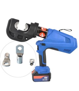 Outil de sertissage sur batterie pour cosses de câble à matrices interchangeables, puissance 120kN