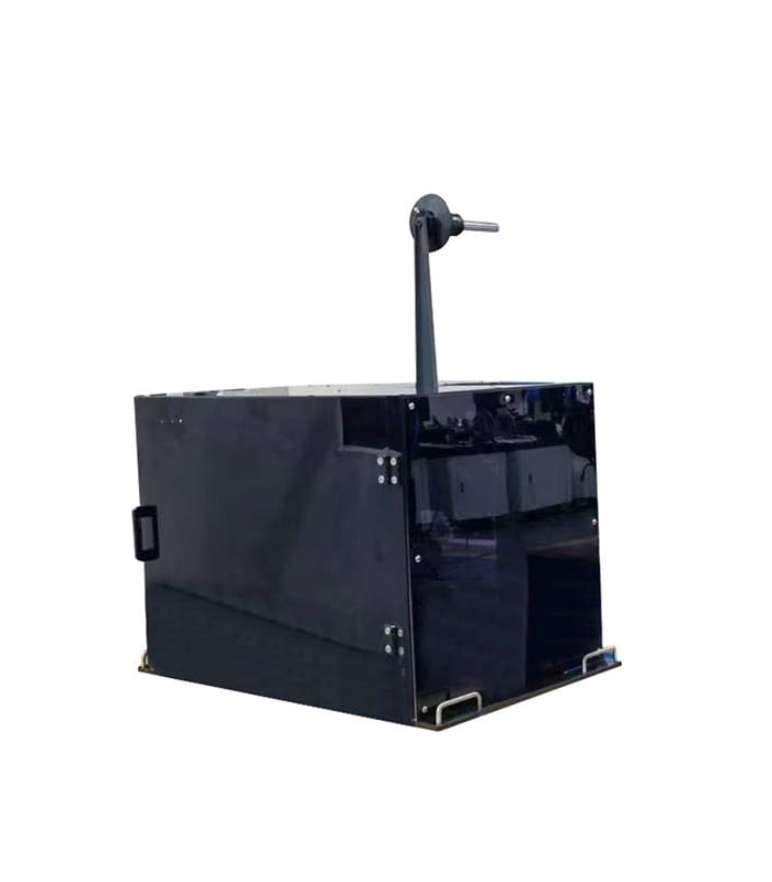 Semiautomatische Abisolier- und Crimpmaschine für Kabelschuhe mit seitlichem Klebebandabschnitt 32–18 AWG