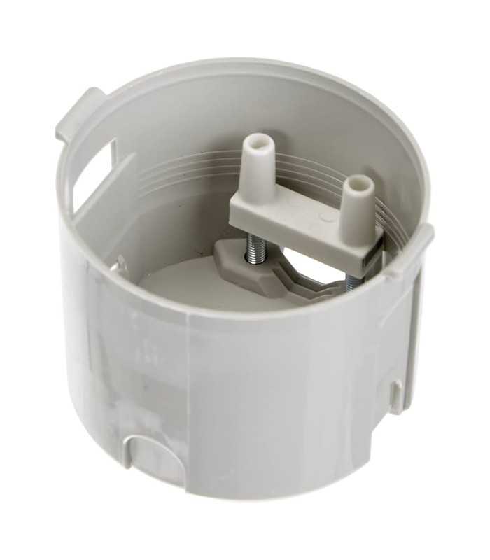 Circular recessed housing for 250V IP30 socket protection grey