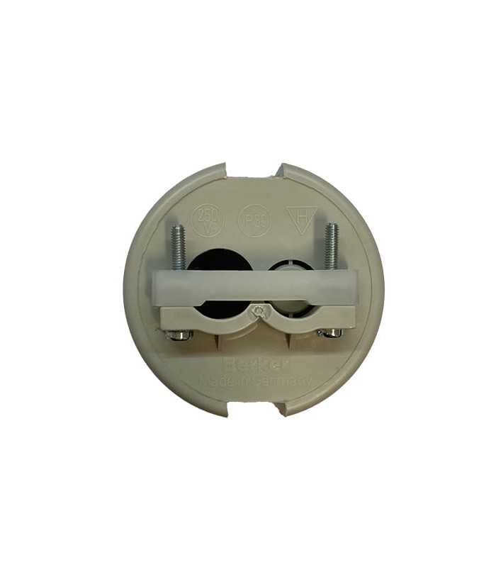 Boîtier encastrable circulaire pour protection prise 250V IP30 gris