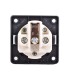 Presa UK da pannello serie "Integro" 250V grigio scuro antracite