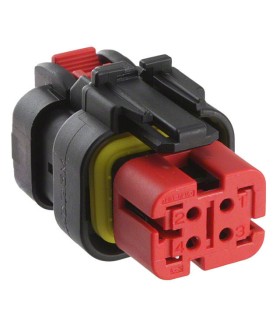 Connecteur AmpSeal series 16 male 2x2 Voies