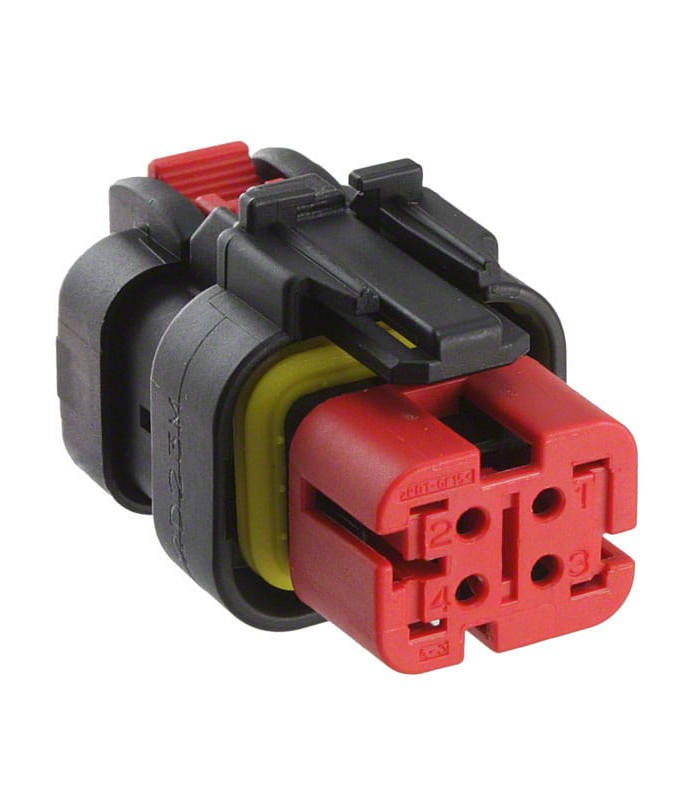 Conector AmpSeal series 16 macho 2x2 vìas