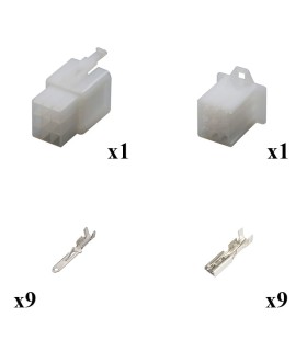 Kit Connecteur MTW series Mâle female 9 Voies