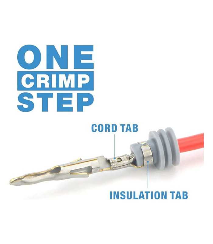 Pinza meccanica one-step per terminale Weather-pack o Metri-Pack AWG 24-14