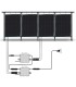 Panel solar flexible IP68 de 100W