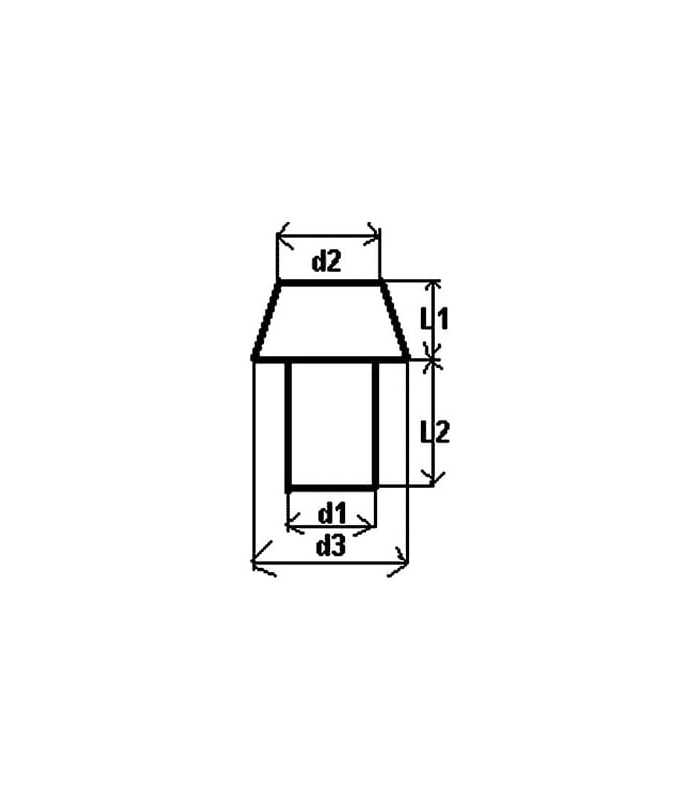 Metallischer LED-Halter D.5