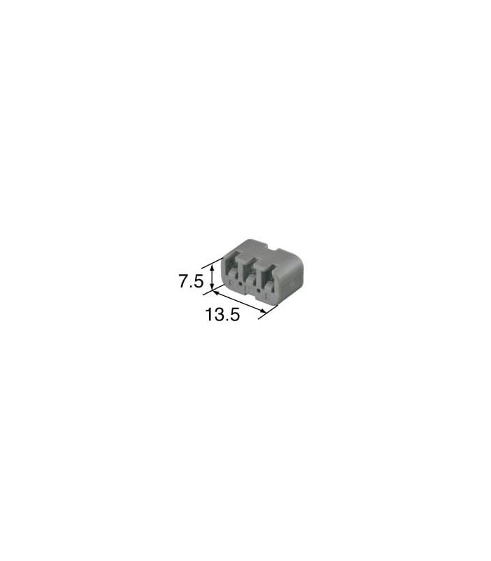 Secondary Lock HX series 3-way female