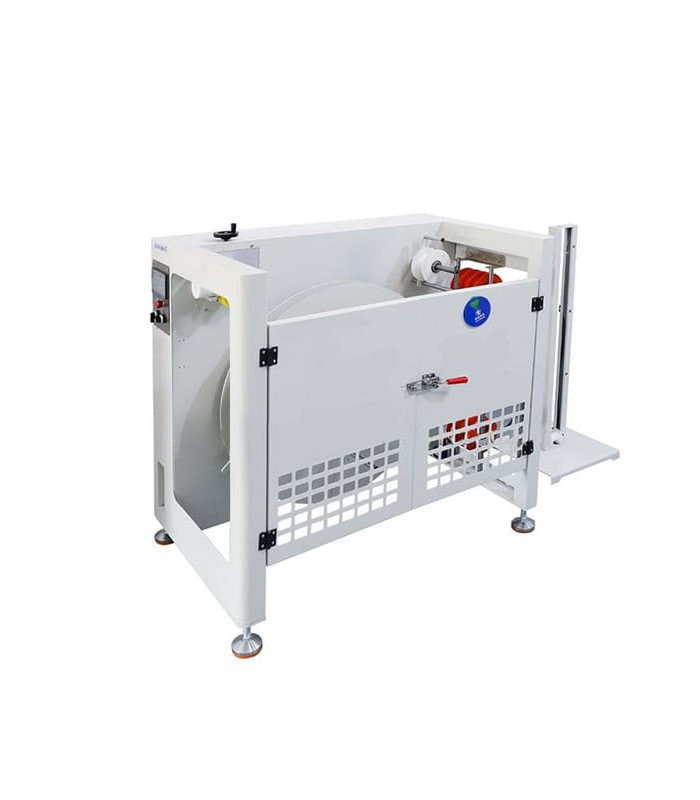 Automatic unwinder for cables and corrugated pipes