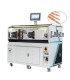Automatic machine with rotating blade cuts and strips single-core, multi-core and coaxial cables