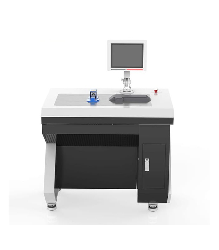 Macchina per la saldatura a ultrasuoni dei cavi (2 - 20 mm²) con banco di lavoro