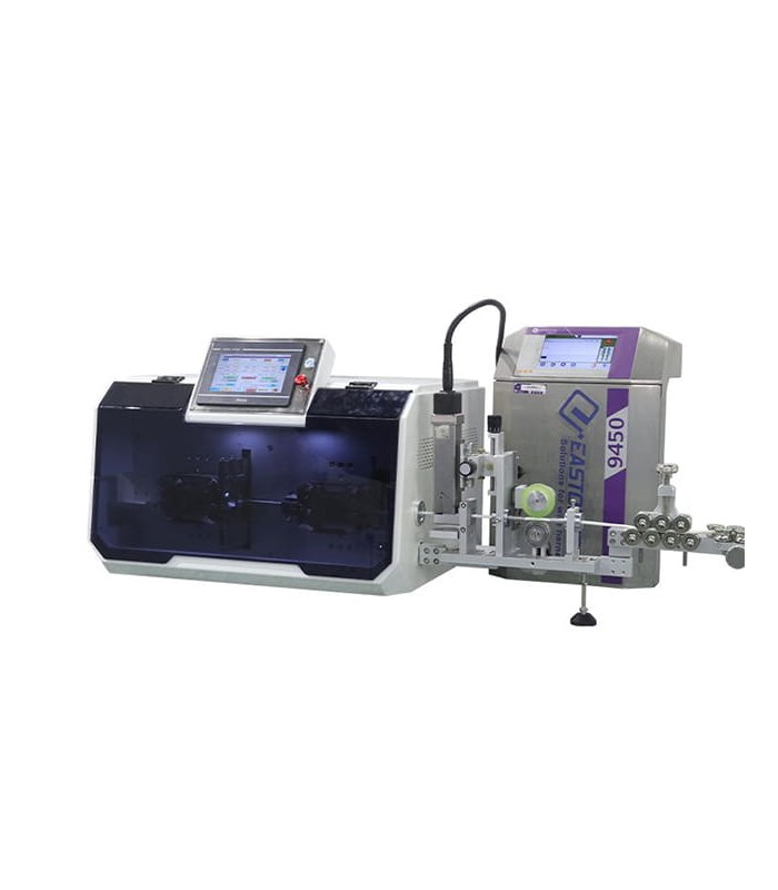 Automatic machine for cutting and stripping single and multi-core cables (1-30 mm²) + inkjet marker