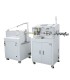 Automatic machine with rotating blade cuts and strips single-core cables up to 3 layers with winder