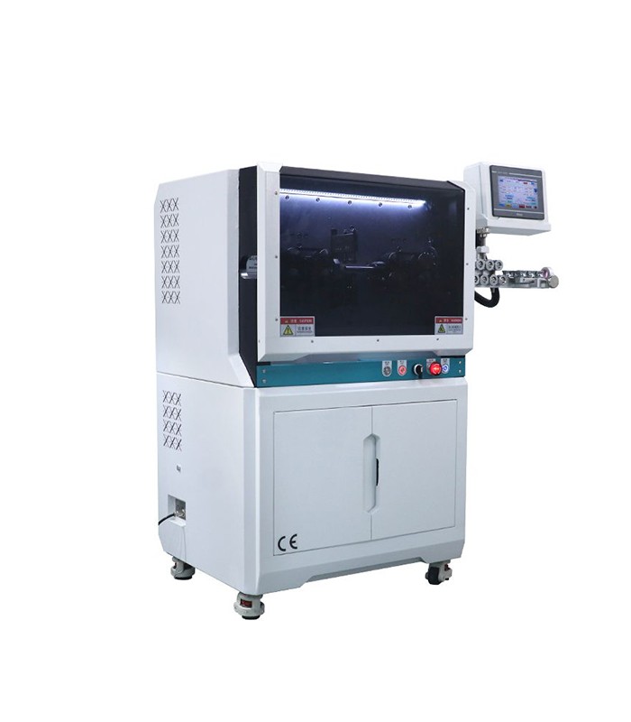 Automatic cutting and stripping machine for single and multi-core cables with bench (0.75-30 mmq)