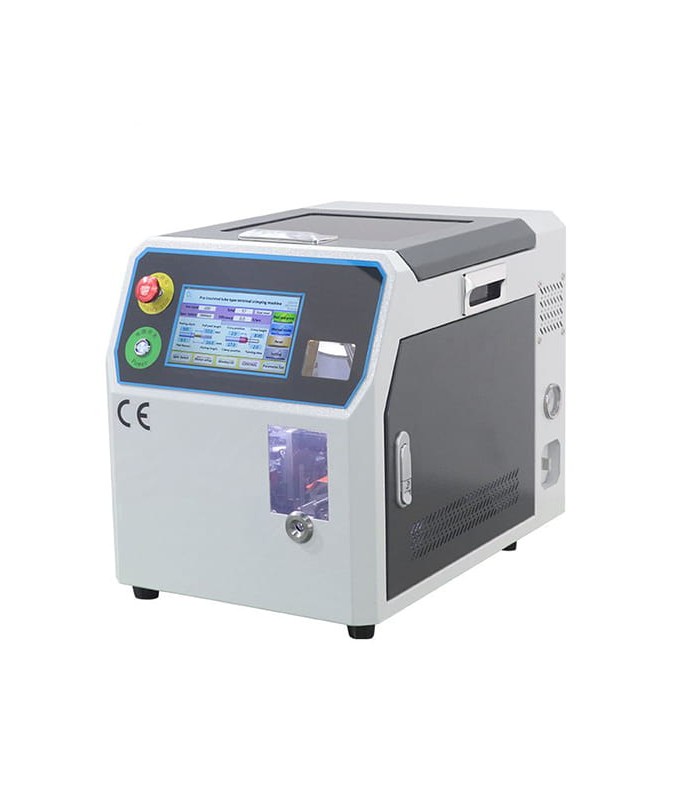 Automatische Abisolier- und Crimpmaschine für isolierte Aderendhülsen (0,3 - 16 mmq)