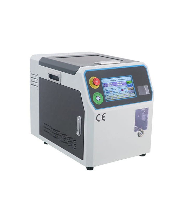 Automatic cable stripping and crimping machine for insulated ferrules (0,3 - 16 mmq)