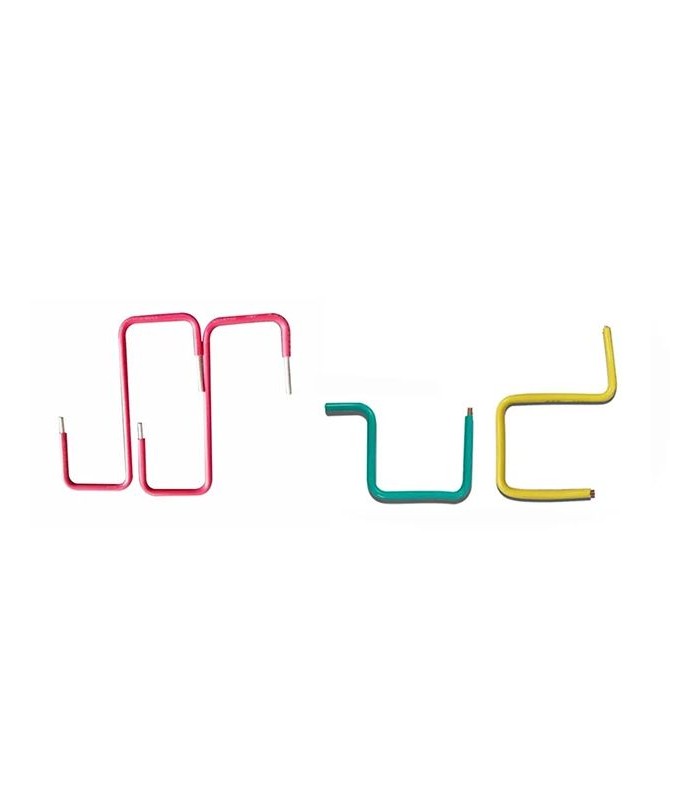 Máquina automática para cortar, pelar y doblar cables unipolares rígidos unipolares (1 - 6 mmq)