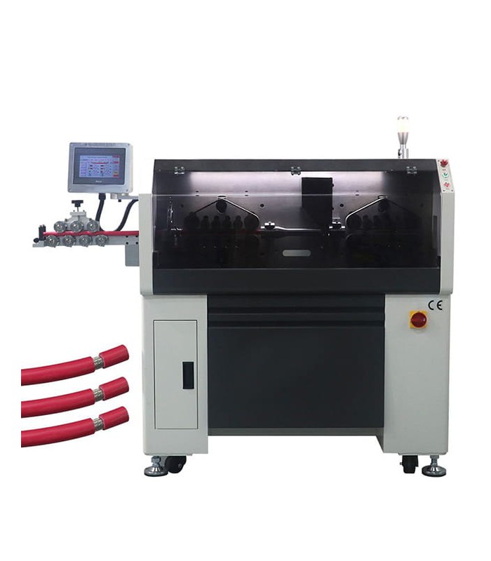 Automatic machine for cutting and stripping single-core and multi-core cables (25 - 180 mmq) (Ø 12 - 28 mm)