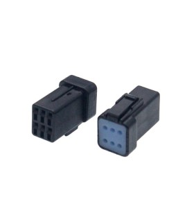 Connecteur JWPF mâle 6 Voies noir