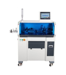 Automatic machine for cutting and stripping single-core and multi-core cables (4 - 70 mmq)