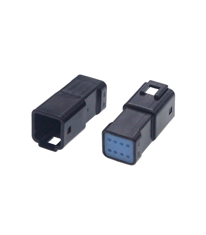 Connecteur JWPF femelle 8 Voies noir