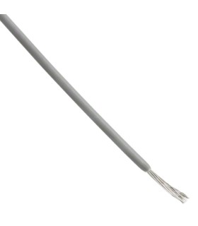 Cable Wire Unipolar UL Style 1213 AWG 24 Teflon PTFE 600V Grey