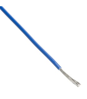 Cable unipolar ETFE 16 AWG 600V Azul