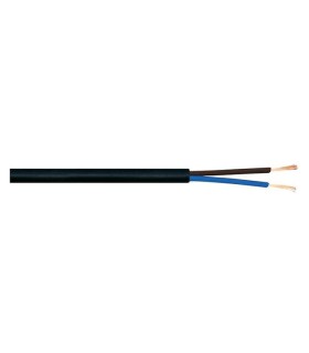 Câble électrique multiconducteur noir Liyy 2x0,25 DIN 47100
