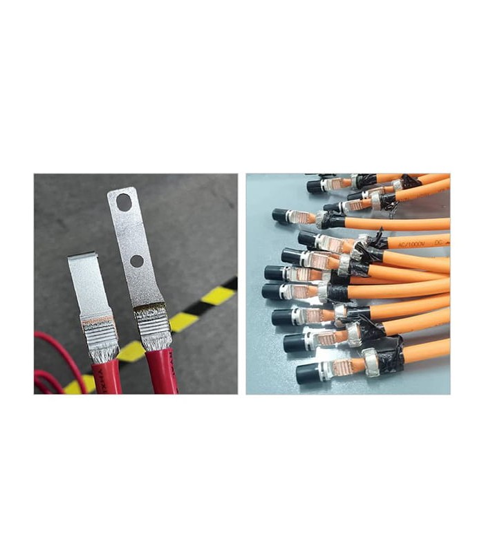 Ultrasonic machine for terminal welding (10 - 120 mmq)