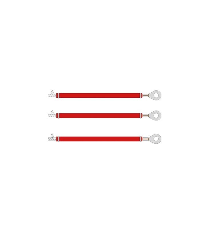 Machine cuts, strips and crimps on one side and strips and seals on the other side