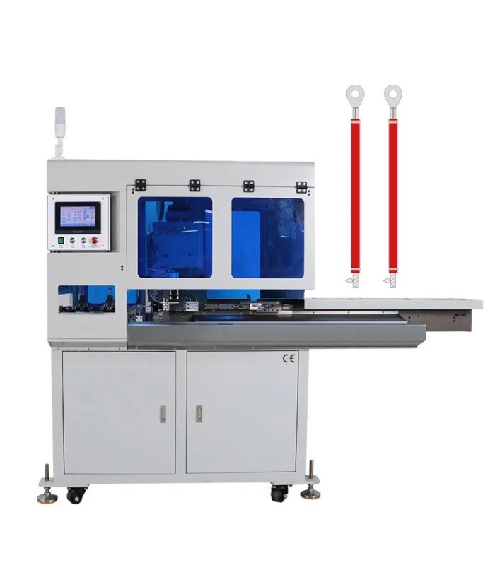 Wire Cutting, Crimping and Tinning Machine (30-18 AWG)