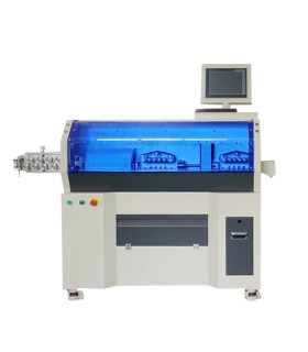 Máquina automática para cortar y pelar cables unipolares (6 - 120 mmq)