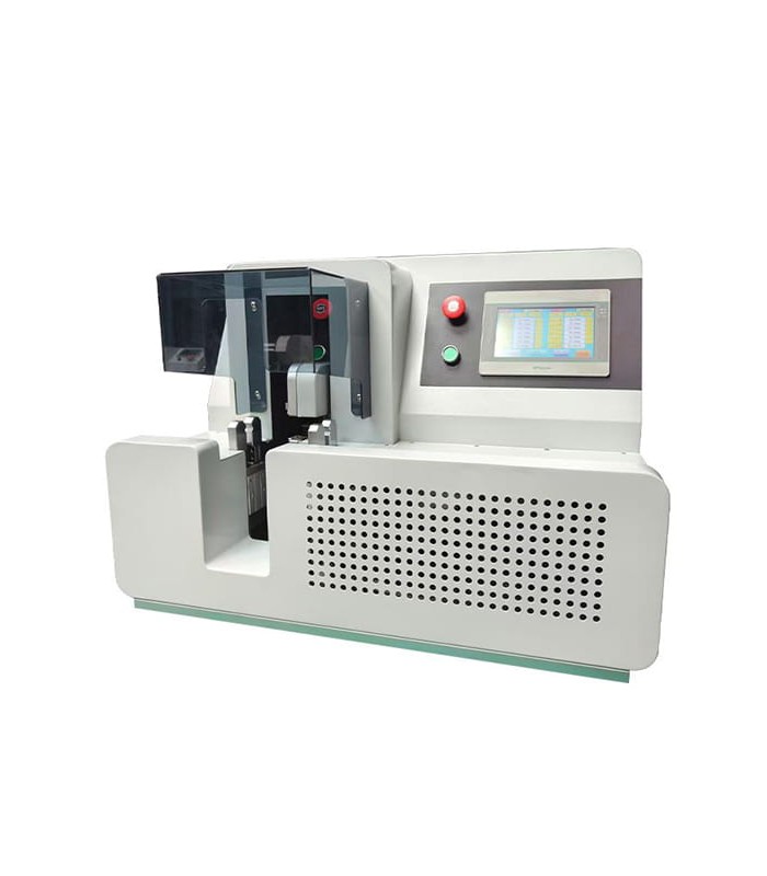 Automatische Kabelbandiermaschine (Ø 4 - 25 mm) mit Kabelverriegelung und automatischem Bandschnitt