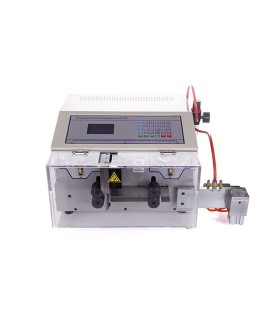 Machine for cutting and stripping flat cables (2 - 12 pin)