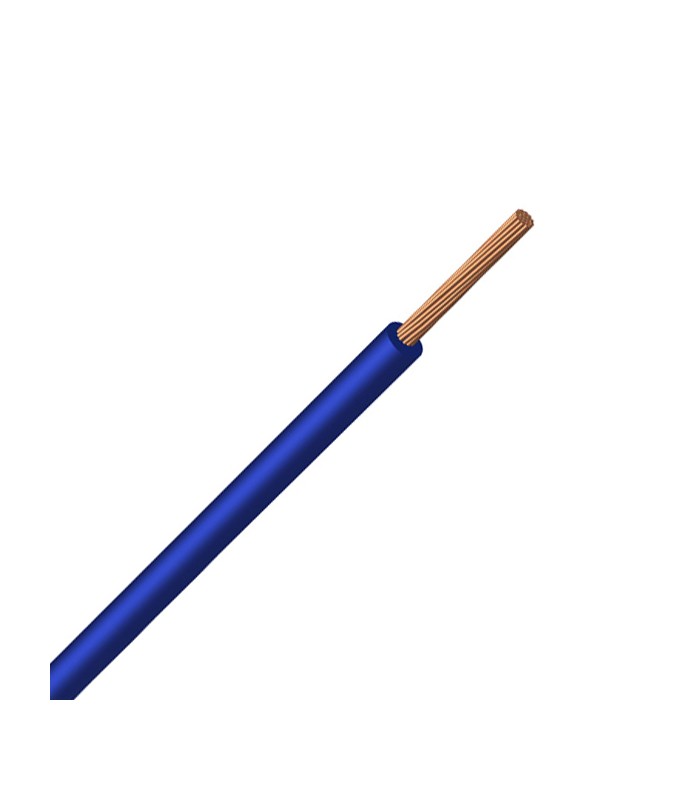 Einadriges Kabel Style 1015 H05V2-K AWG 20 Blau