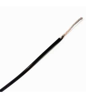 FEP draht unipolar kabel IMQ zugelassene abs. 0,75 mmq Schwarz