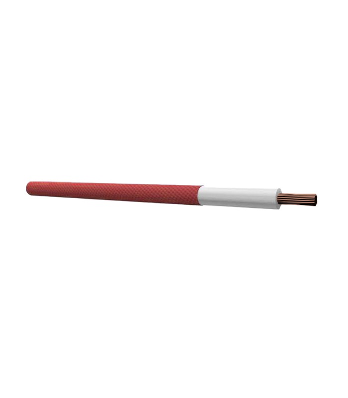 Kabel Unipolare Draht H05SJ-K Abs. 0,75 mmq Rot