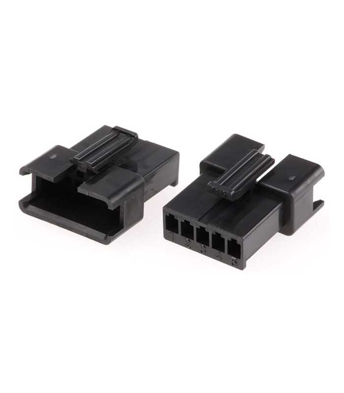 Connettore SM femmina 5 vie nero