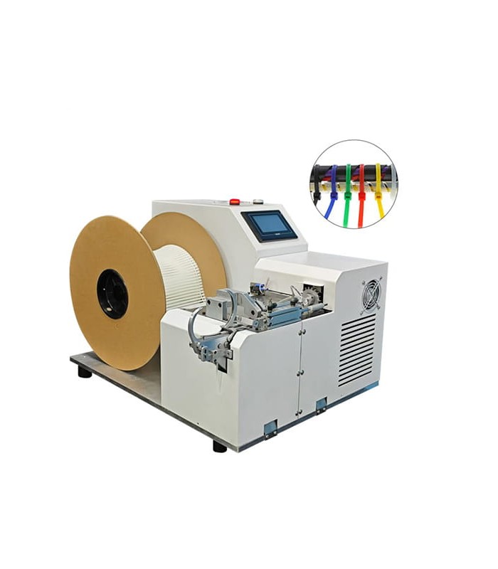 Automatic bundling machine for bundles with diameters from 2 to 50 mm (nylon ties)