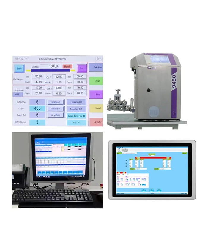 Automatische Schneide- und Abisoliermaschine für Einzelader- und Mehraderkabel mit Markierung und intelligentem Steuerungssystem