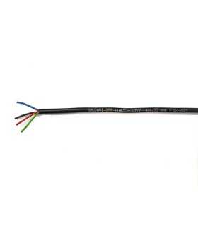 Cable negro LIYY 4x0,35